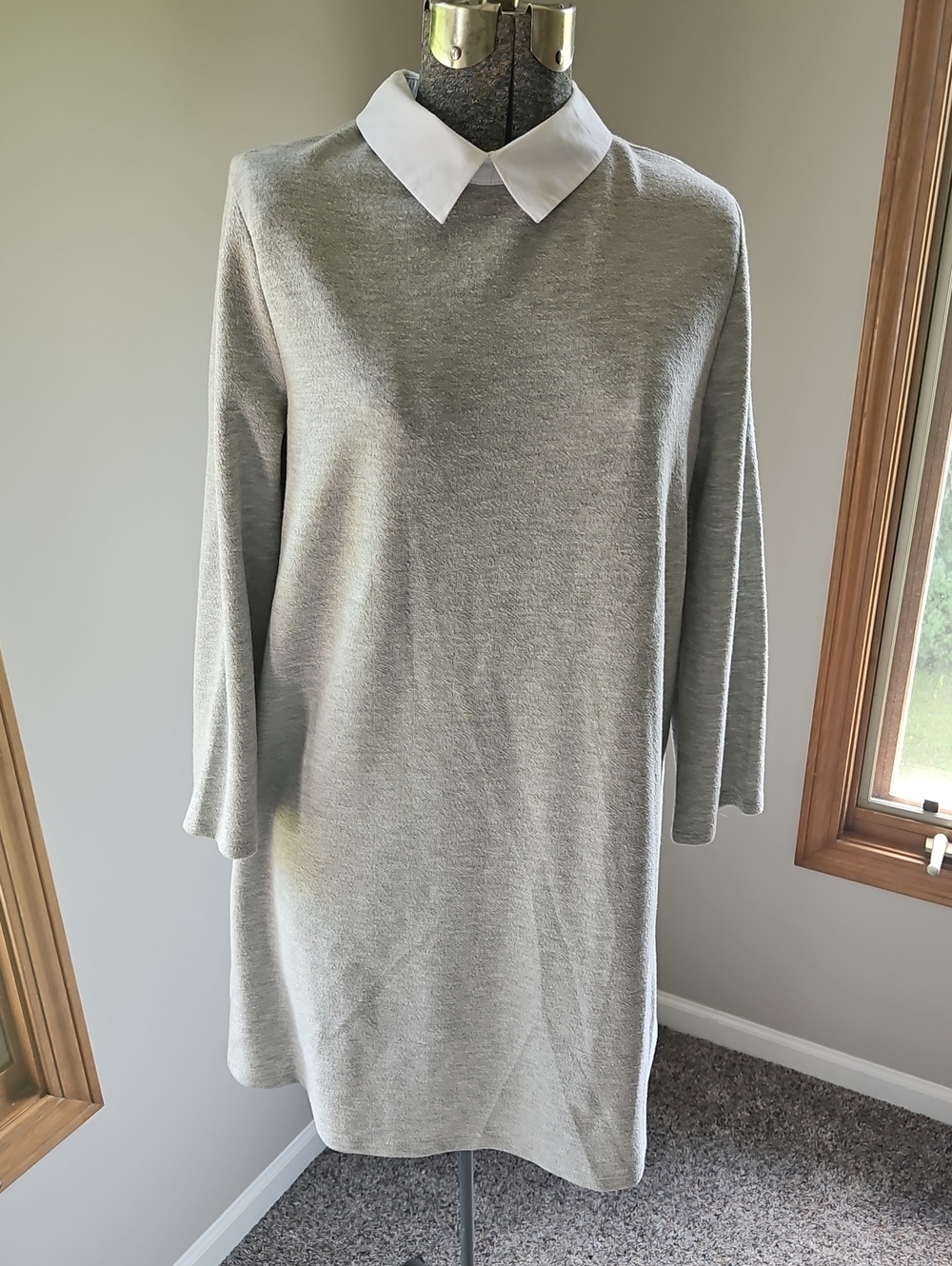 Zara Trafuluc Poplin Collar Dress